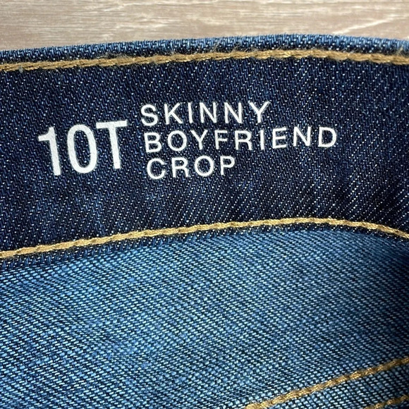 NWT a.n.a. Skinny Boyfriend Crop Mid Rise Denim Jeans 10T - Picture 14 of 16